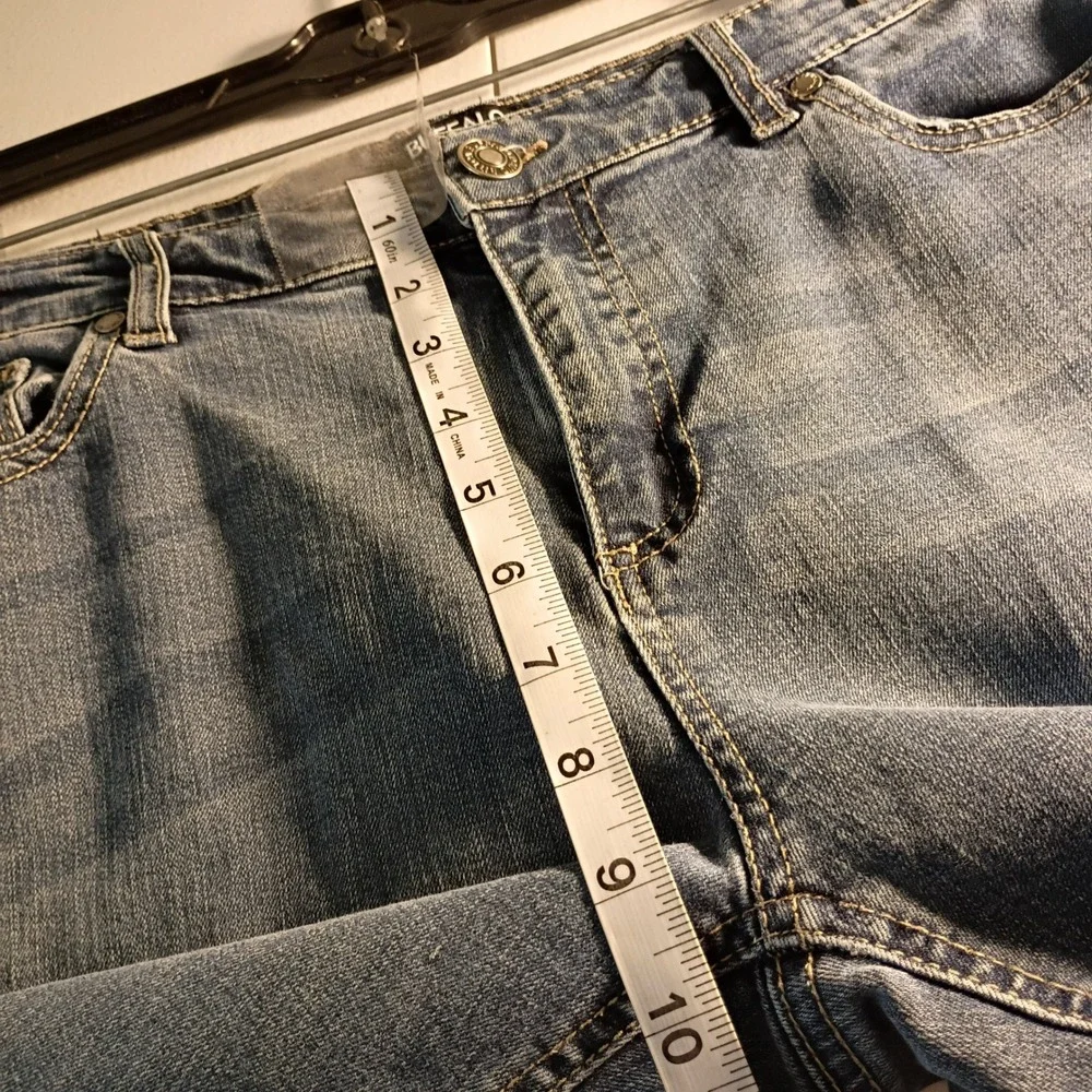 Buffalo David Bitton Womens Skinny Jeans Medium Wash Blue Denim Size 10/30